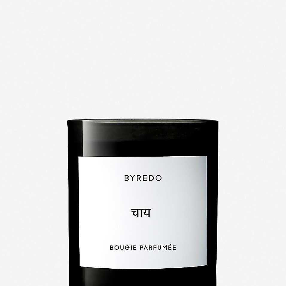 琥珀木質調香氛蠟燭﻿推薦４：BYREDO－馬薩拉茶Chai蠟燭