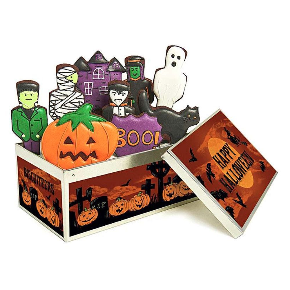 Biscuiteers launches new Halloween letterbox biscuits collection