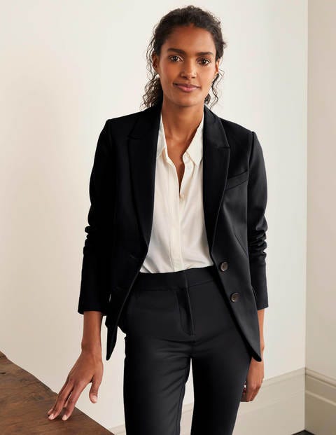 Smyth Ponte Blazer - Black, £98