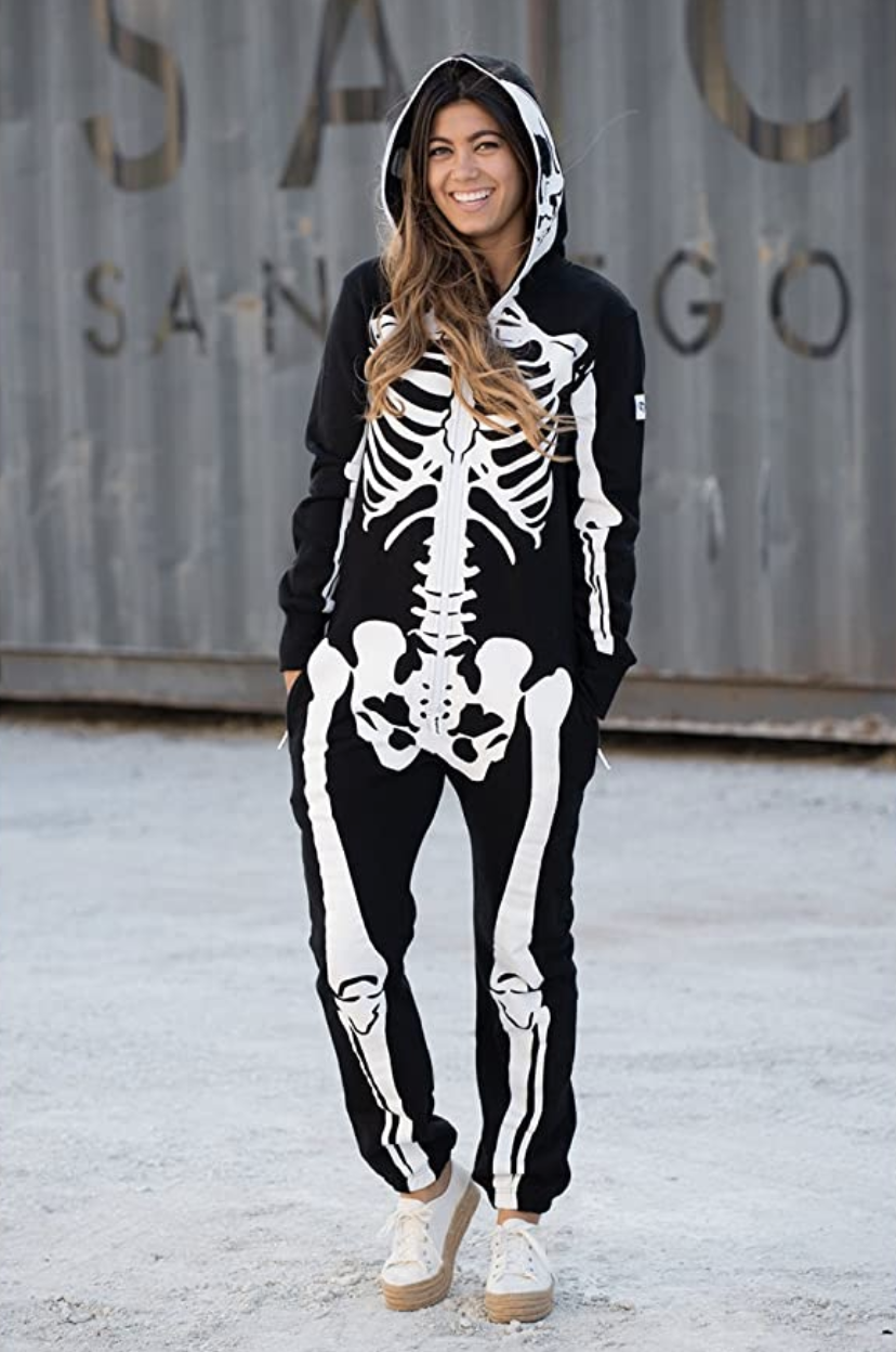 Women's Skeleton Onesie