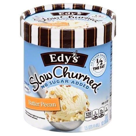 Slow Churned Light Ice Cream, Light, Butter Pecan