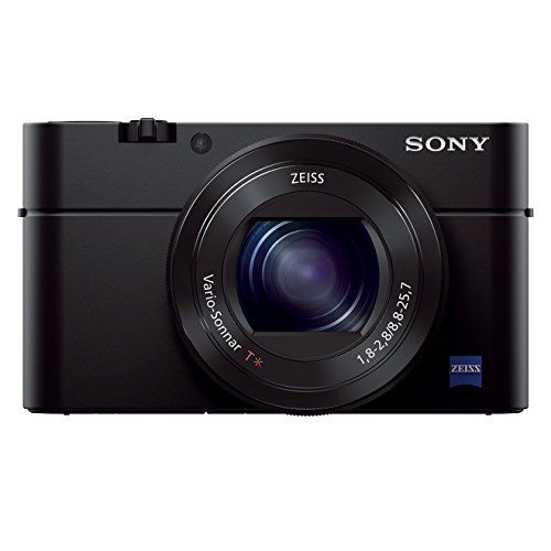 Sony RX100 III Advanced Premium Compact Camera with 24-70 mm F1.8-2.8 Zeiss Lens and Flip Screen