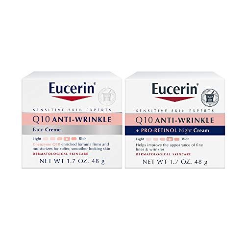 Eucerin Q10 Anti Wrinkle Day Face Cream + Night Cream