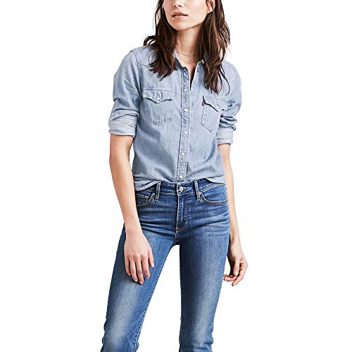 Levi's Women's The Ultimate Western Cotton Denim Shirt - Macy's