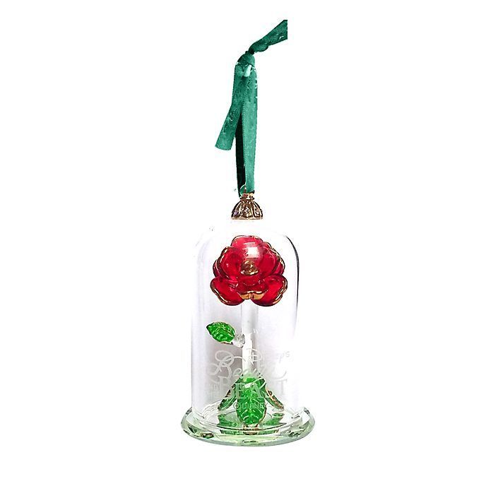 Arribas Enchanted Rose Hanging Ornament