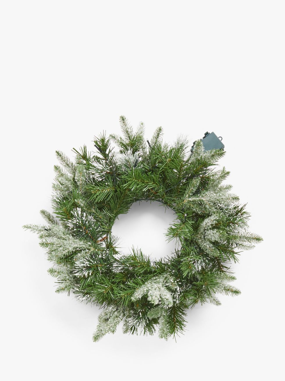 John Lewis & Partners Impressionism LED Lit Wreath