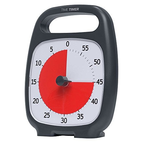 PLUS 60 Minute Desk Visual Timer