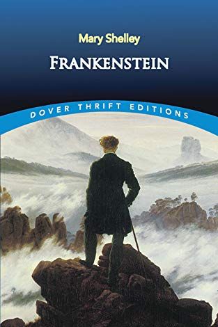 <i>Frankenstein</i> by Mary Shelley