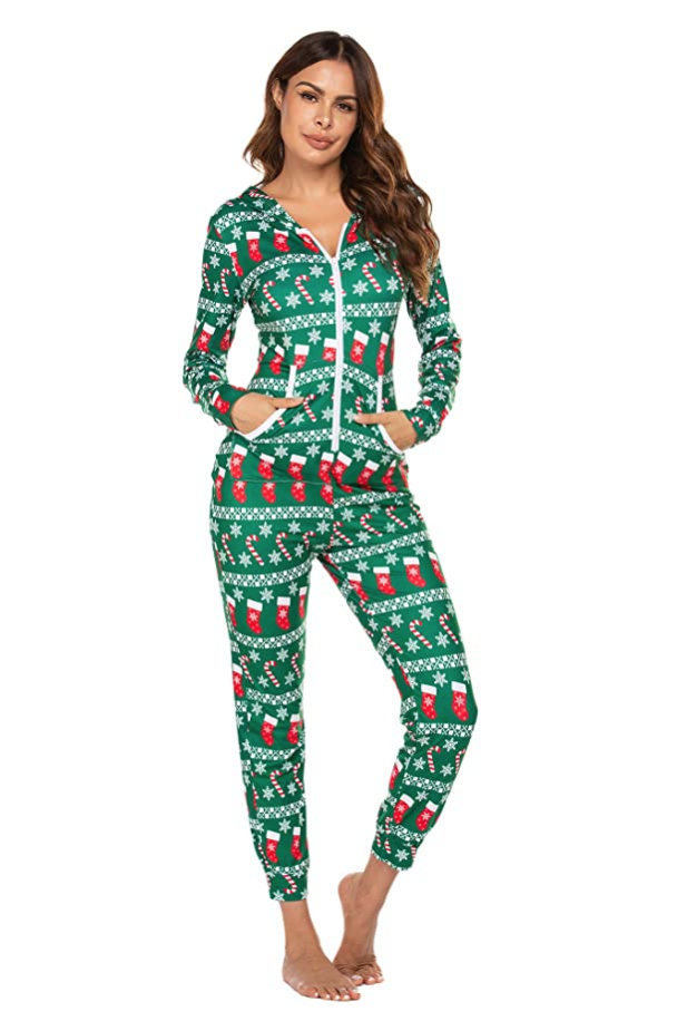 cotton yangda Christmas Pajamas Family Elk Print Pajamas Christmas Series Holiday Pajamas Tops Pajamas Set 