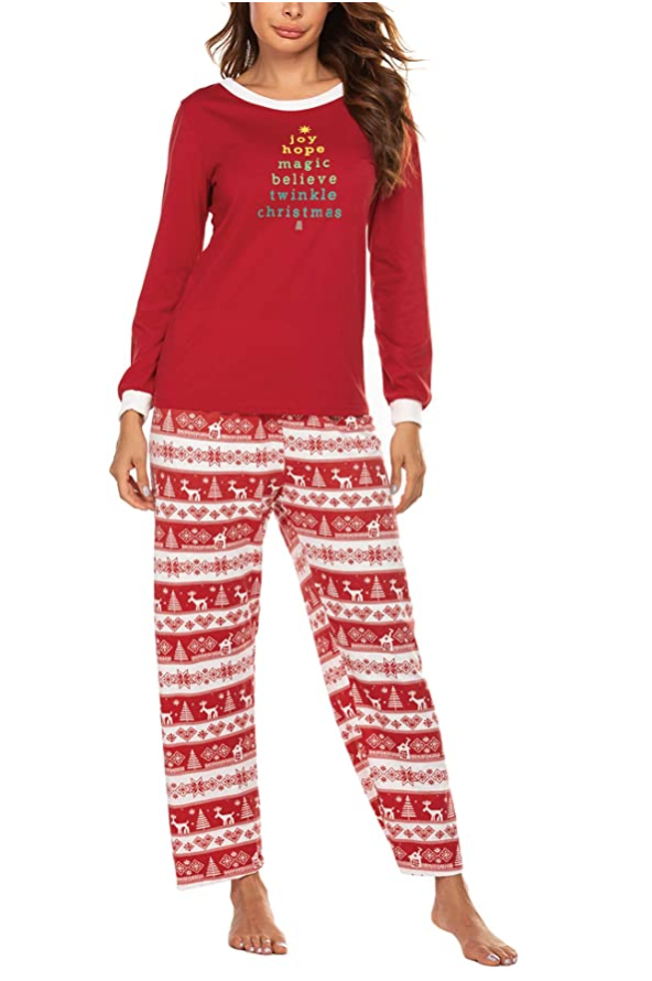 Macy's, Intimates & Sleepwear, Macys Family Pjs Merry Snowflakes Pajamas  Set