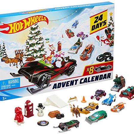 24 Best Toy Advent Calendars For Kids Christmas Countdown Gifts For Children 2020 2021 hotwheels calendar