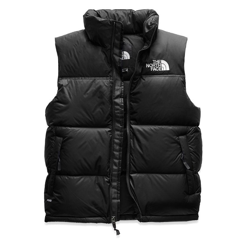 XQS Mens Sleeveless Puffer Down Coat Quilted Winter Zip-Pockets Waistcoat