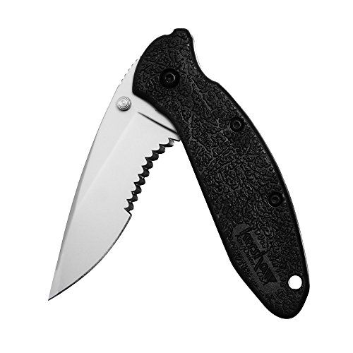 Scallion Serrated Folding Pocketknife