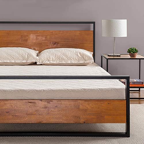 Suzanne Metal and Wood Bed
