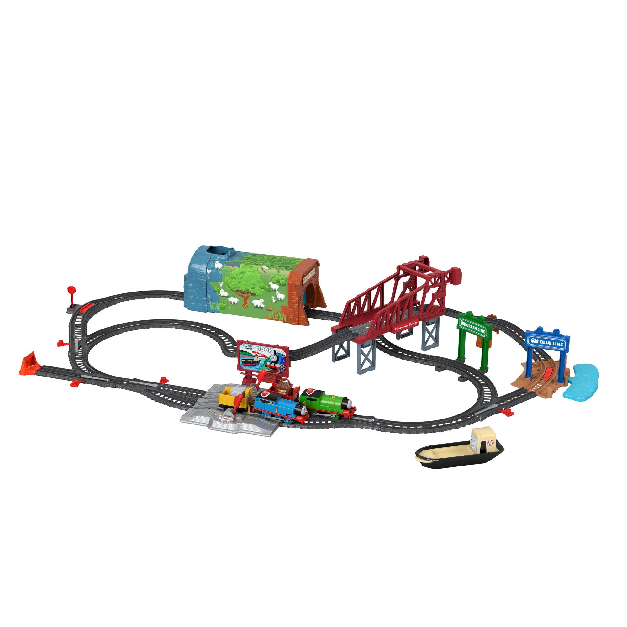 Talking Thomas & Percy Train Set