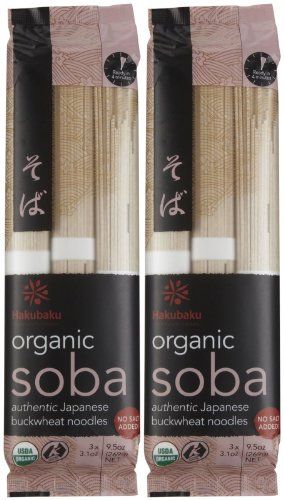 Organic Soba Authentic Japanese Buckwheat Noodles 