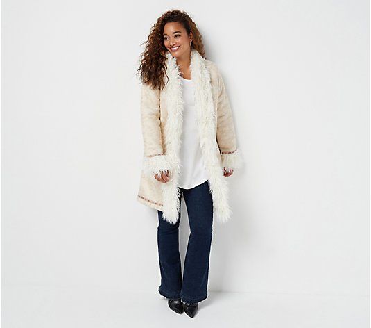 aerie faux fur jacket