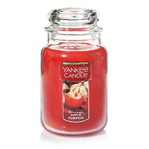 Large Jar Candle, Apple Pumpkin
