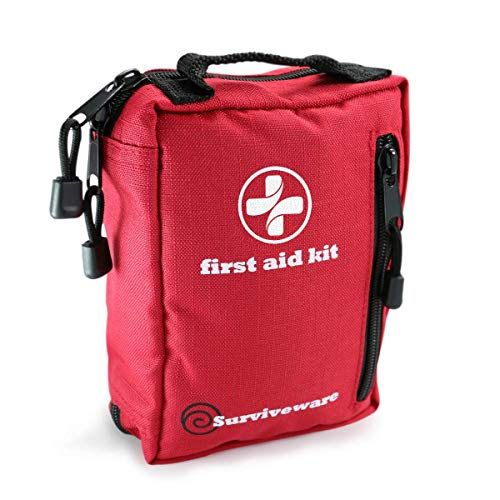 Small First Aid Kit for Hiking, Backpacking, Camping