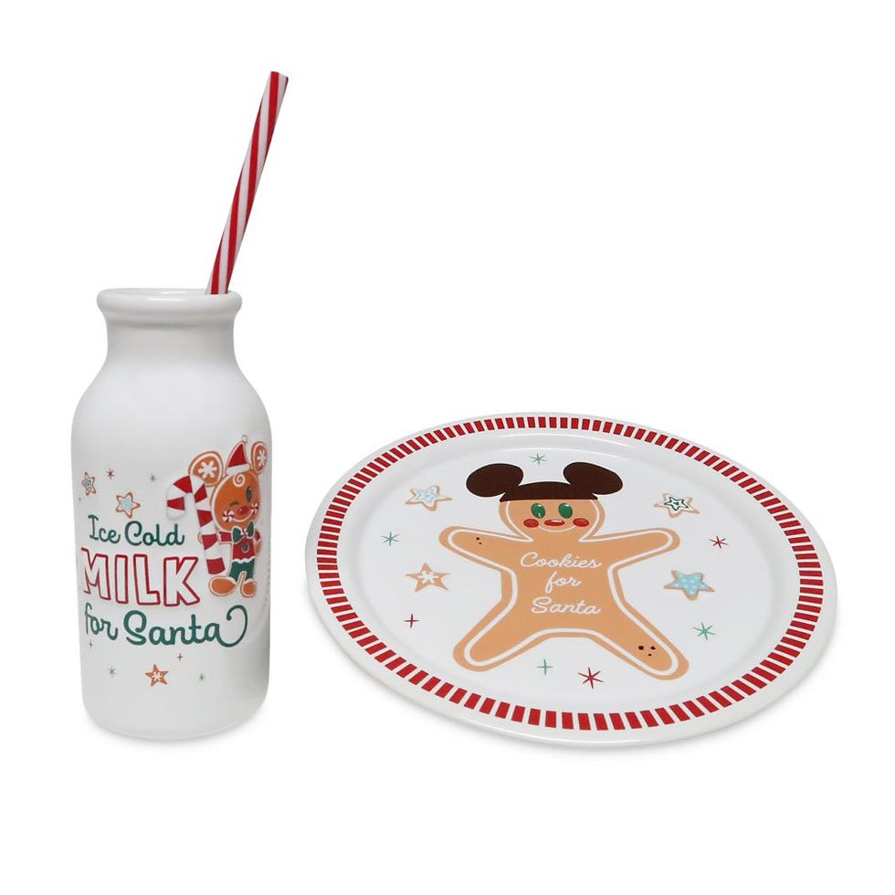 Santa's Holiday Cookie & Milk Set