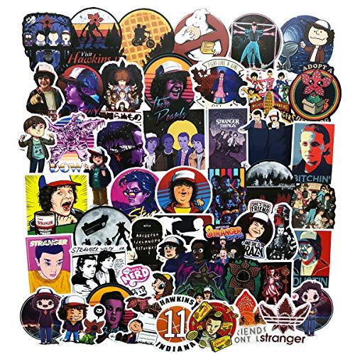 "Stranger Things" Stickers - 50-Piece Set