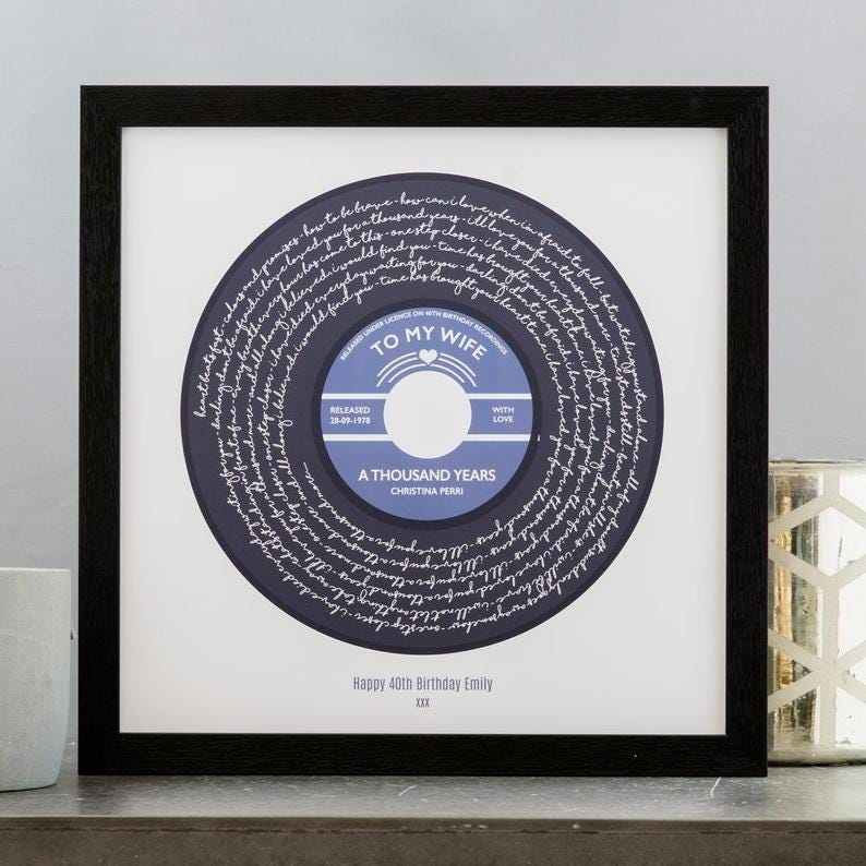 Personalized Song Lyrics