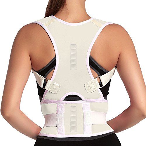 Adjustable Shoulder Back Waist Support Belt for Women Improve Posture Prevent Slouching Adjustable Adjustable Back Posture Corrector BOSS LV Medium Pain Relief 