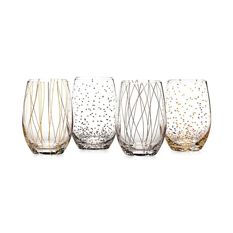 Mikasa Clear Cheers Martini Glasses, Set Of 4 - Macy's