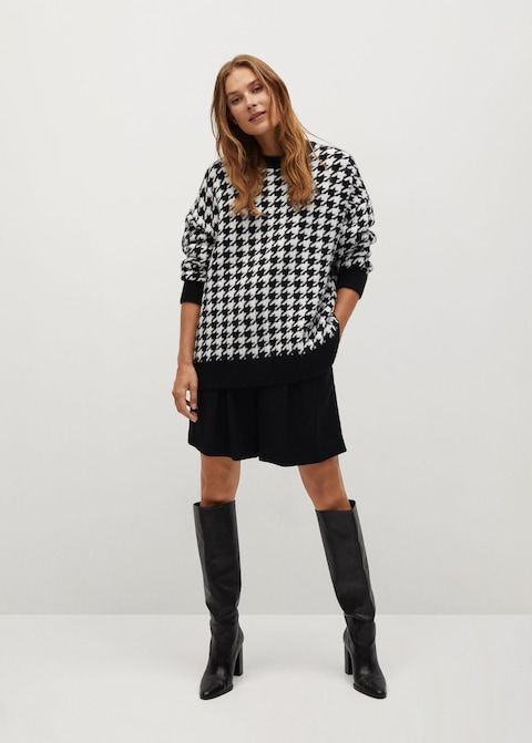 black oversized jumpers