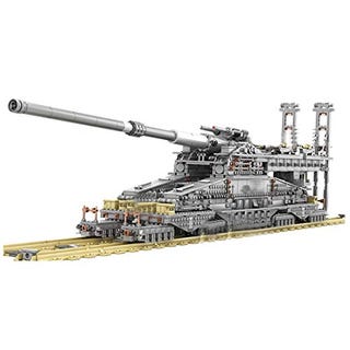 3,846-Piece Model WWII German Dora Cannon