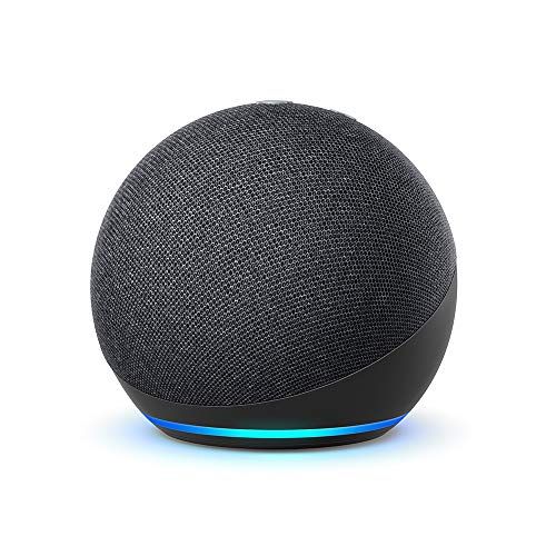 All-new Echo Dot (4th generation) | Smart speaker with Alexa | Charcoal