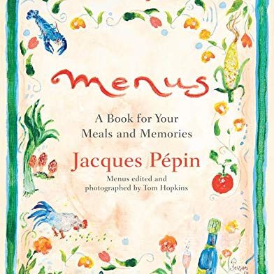 Menus: A Book for Your Meals and Memories