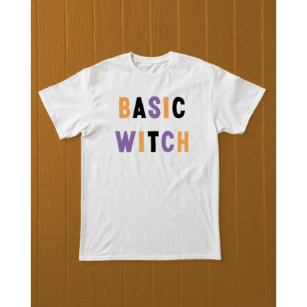basic witch t shirt