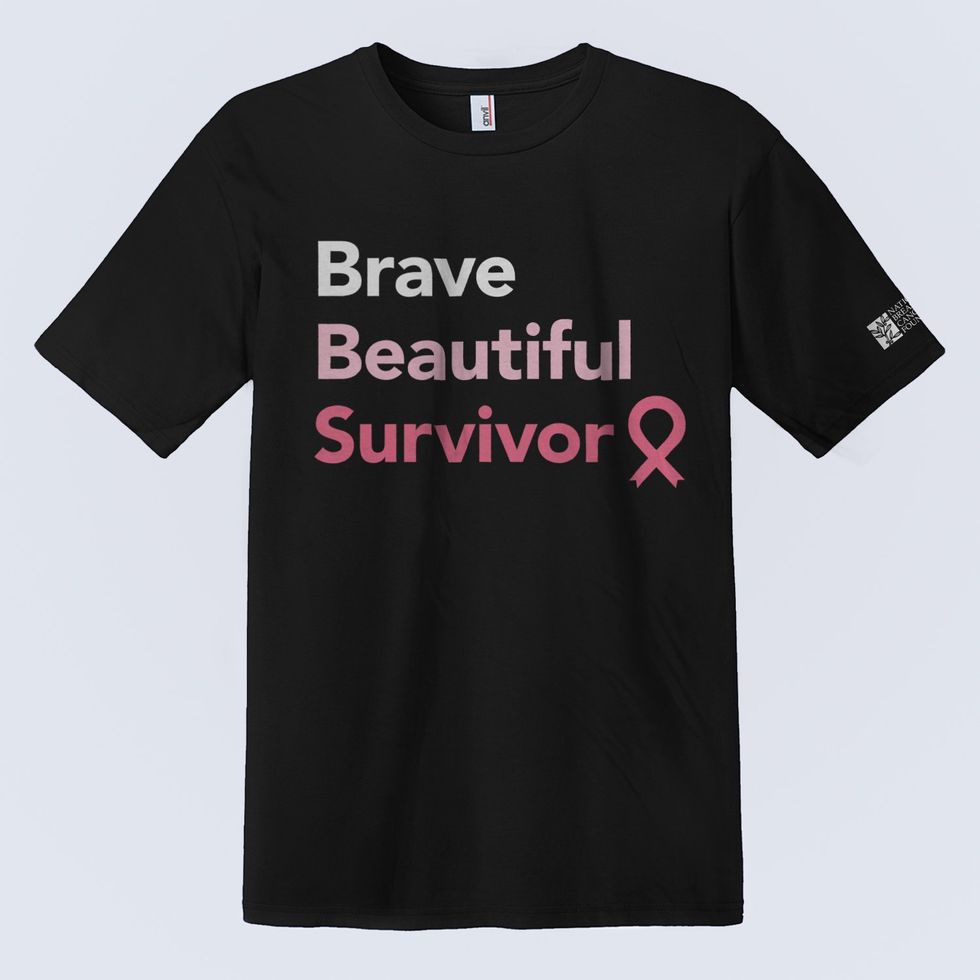 NBCF Brave Beautiful Survivor T-Shirt