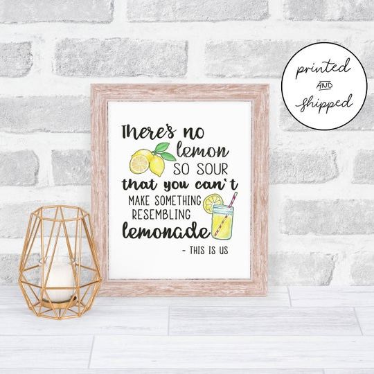 'This Is Us' Quote Art Print