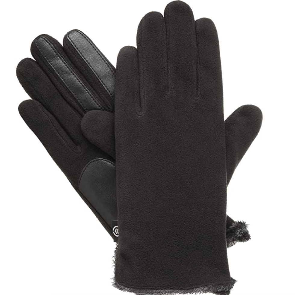 ISOTONER Stretch Fleece Touchscreen Gloves 
