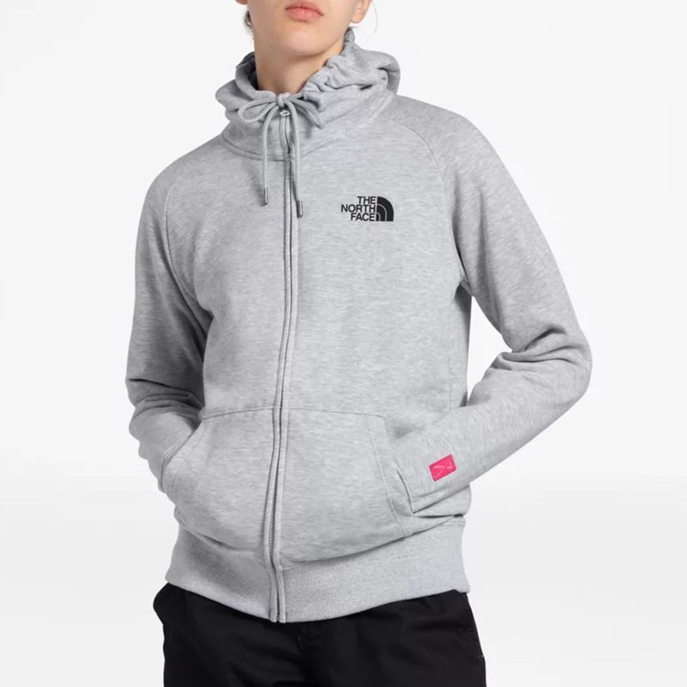 The North Face Pink Ribbon Full Zip Hoodie