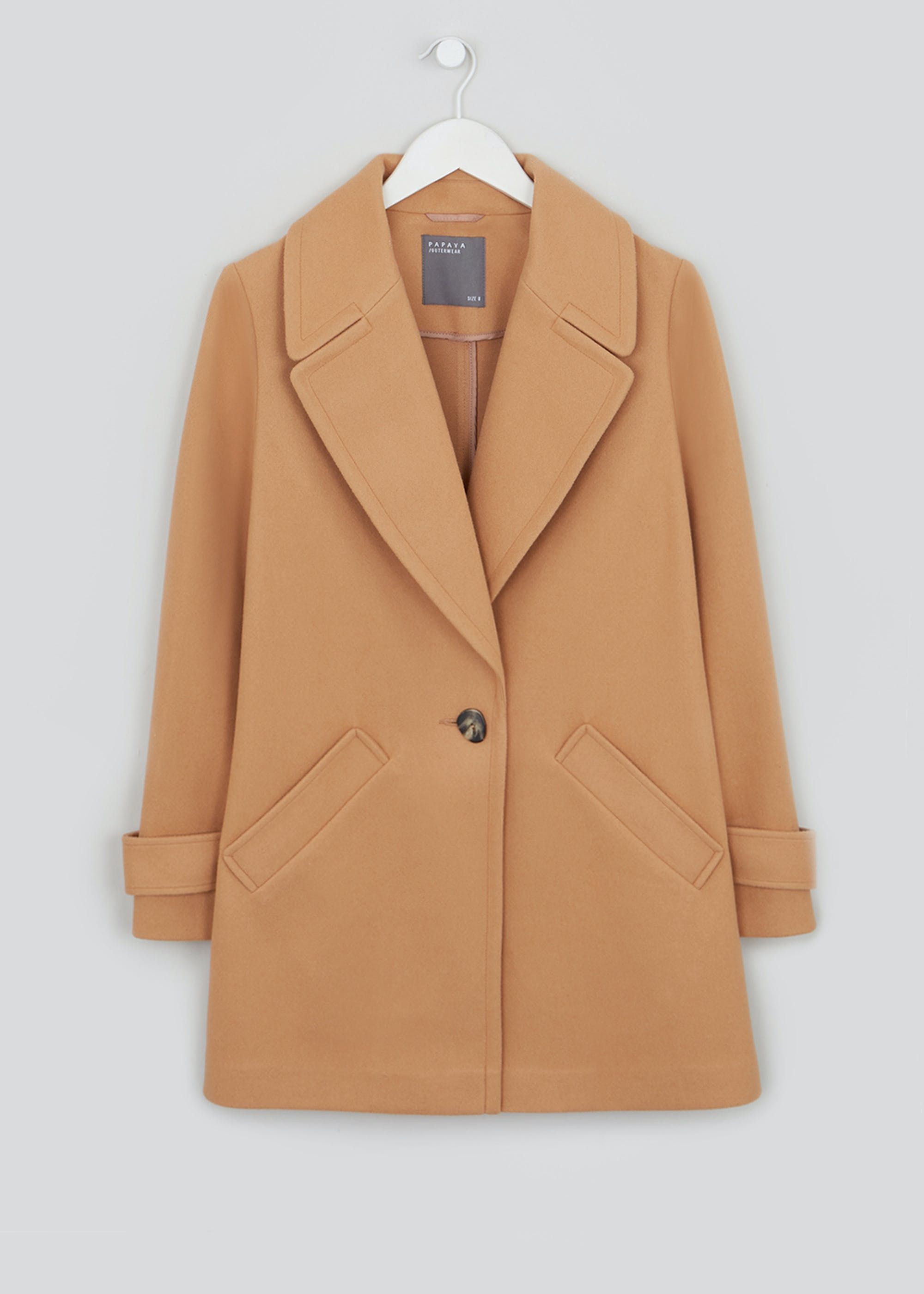 matalan tan coat