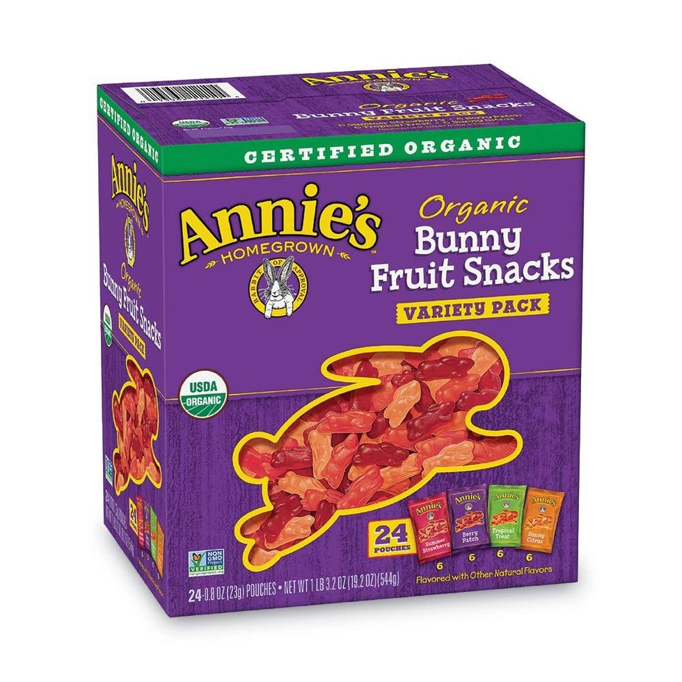 Annie’s Organic Bunny Fruit Snacks, Variety 24-Pack