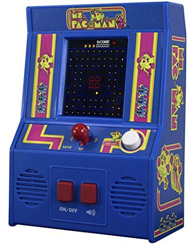 Ms. Pac-Man Retro Mini Arcade Game