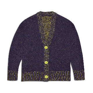 Women's Wool Cardi in Nebula