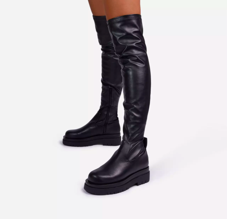 knee high chelsea boots monki