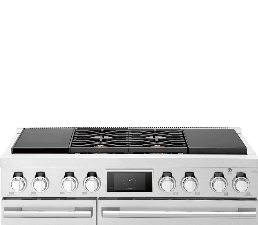 48-inch Dual-Fuel Pro Range with Sous Vide and Induction