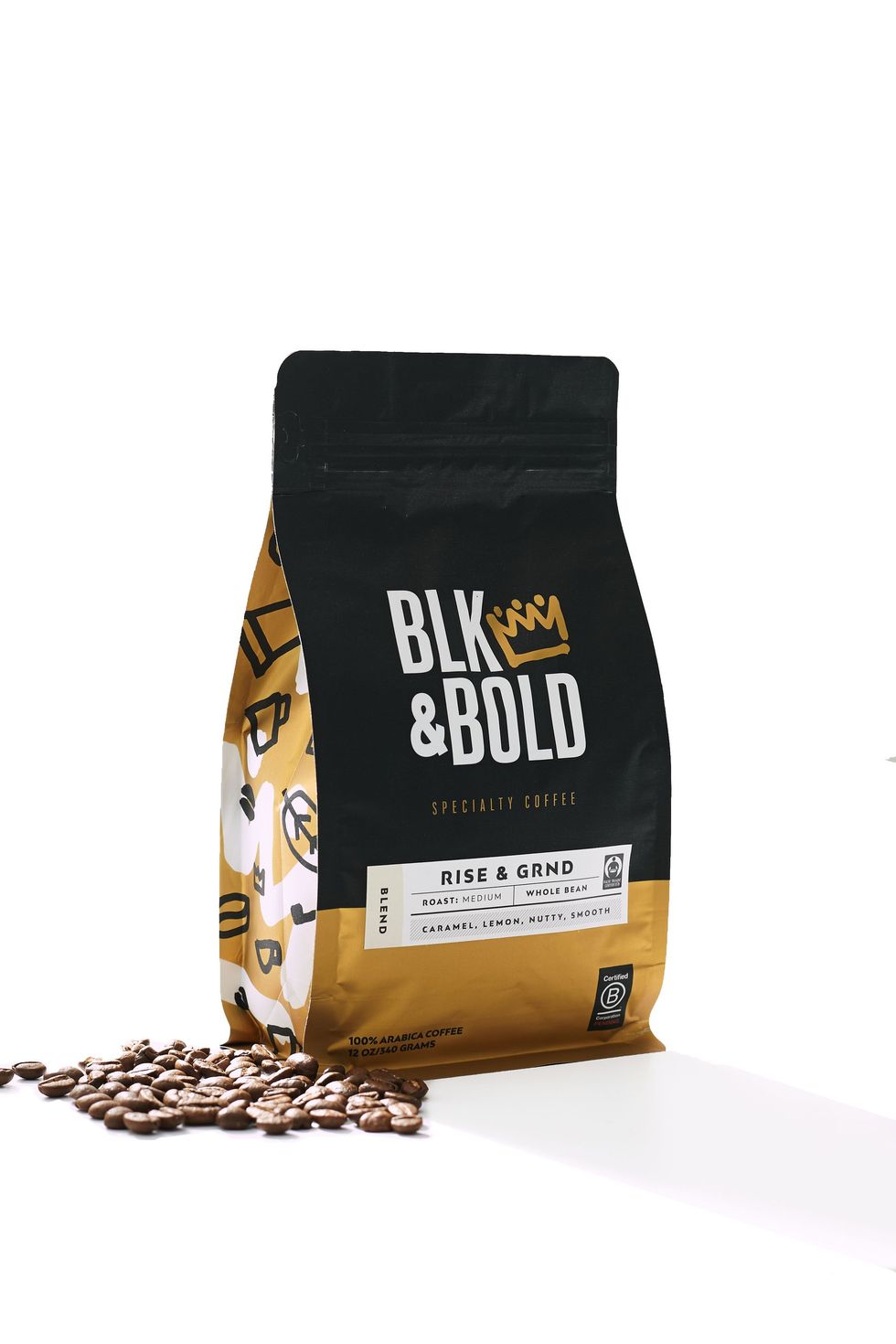 Rise & GRND Coffee Blend by BLK & Bold