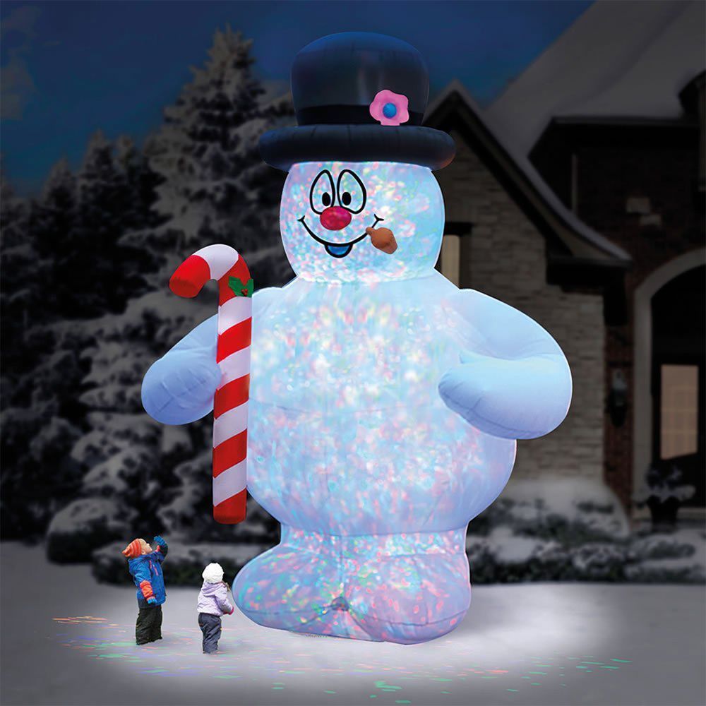 This Giant Inflatable Frosty the Snowman Is Taller Than Your House