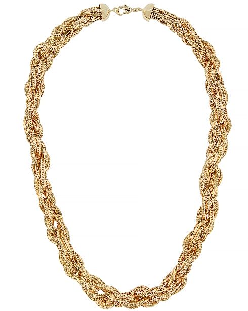 Paloma 18kt gold-plated necklace
