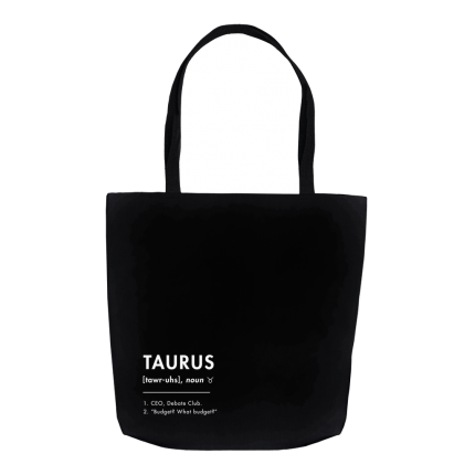 What Your Sign *Really* Means: The Taurus Tote Bag