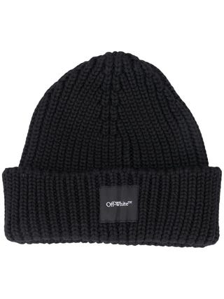 Logo Ribbed Beanie