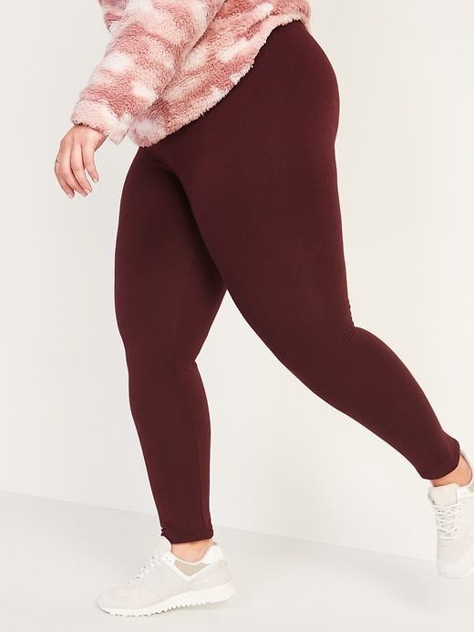 US 2-4 Pack Women's Winter Warm Fleece Plus Size Leggings Stretchy Thick  2XL 3XL | eBay