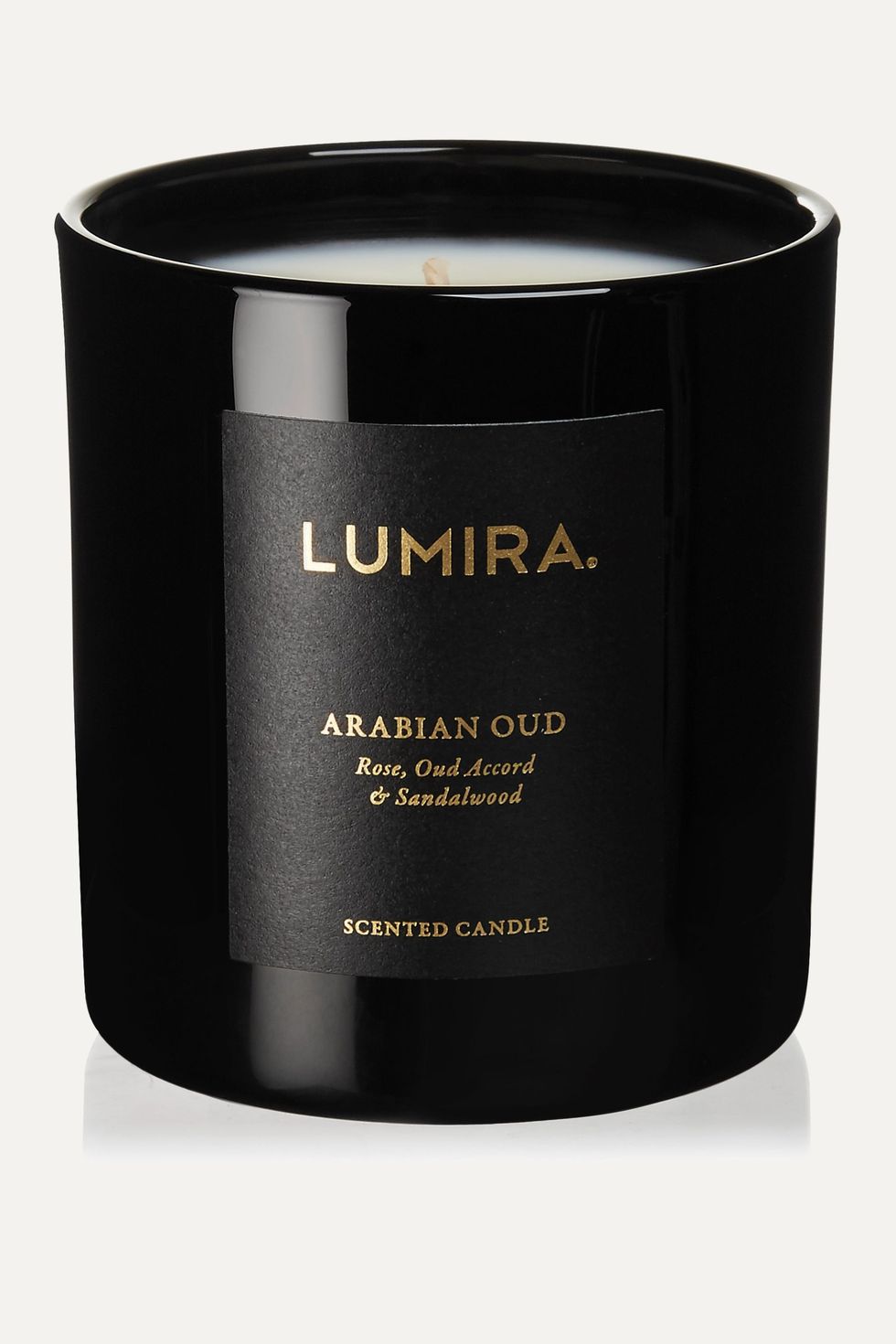 琥珀木質調香氛蠟燭﻿推薦８：LUMIRA－阿拉伯烏木蠟燭Arabian Oud